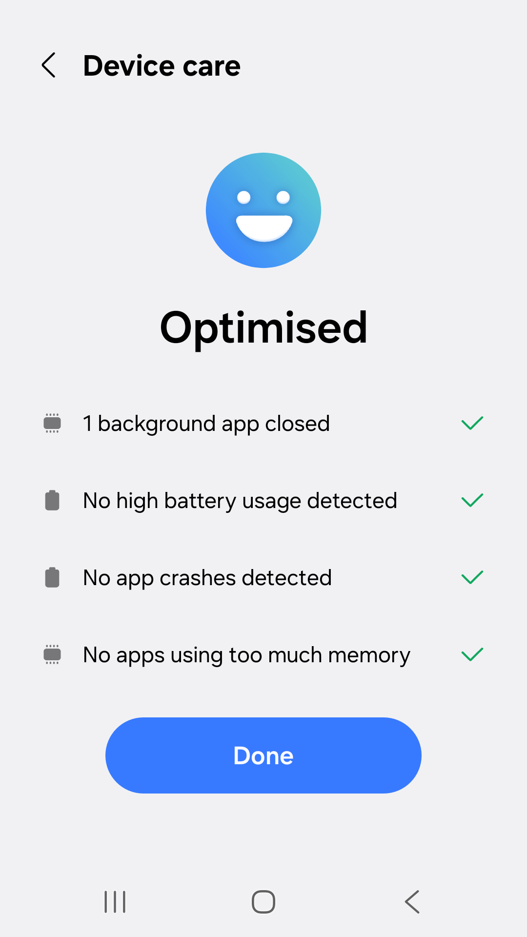 اسکرین شات 2 برنامه Device Care