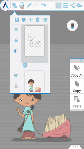 اسکرین شات 2 برنامه Artecture Draw, Sketch, Paint