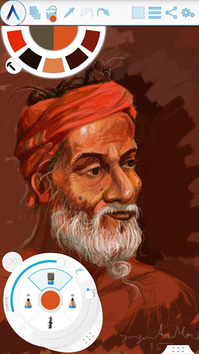 اسکرین شات 4 برنامه Artecture Draw, Sketch, Paint