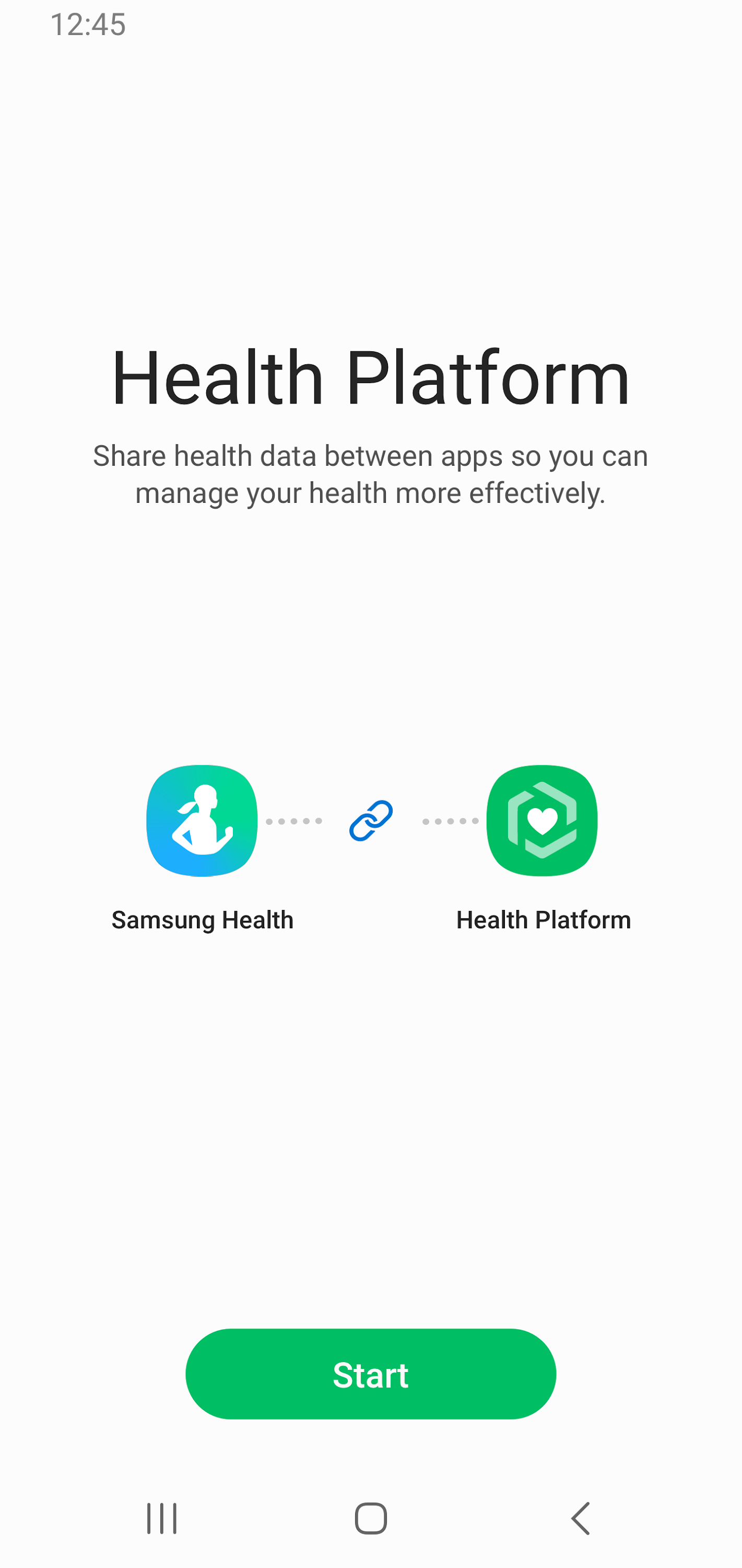اسکرین شات 1 برنامه Health Platform