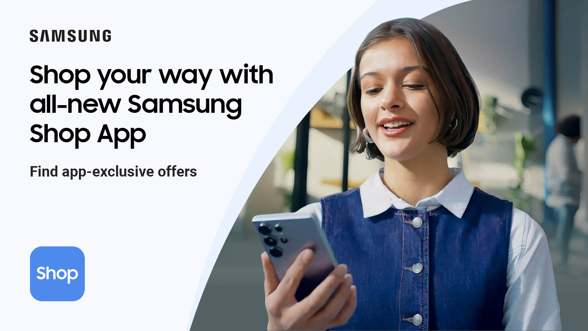 اسکرین شات 1 برنامه Samsung Shop: buy electronics