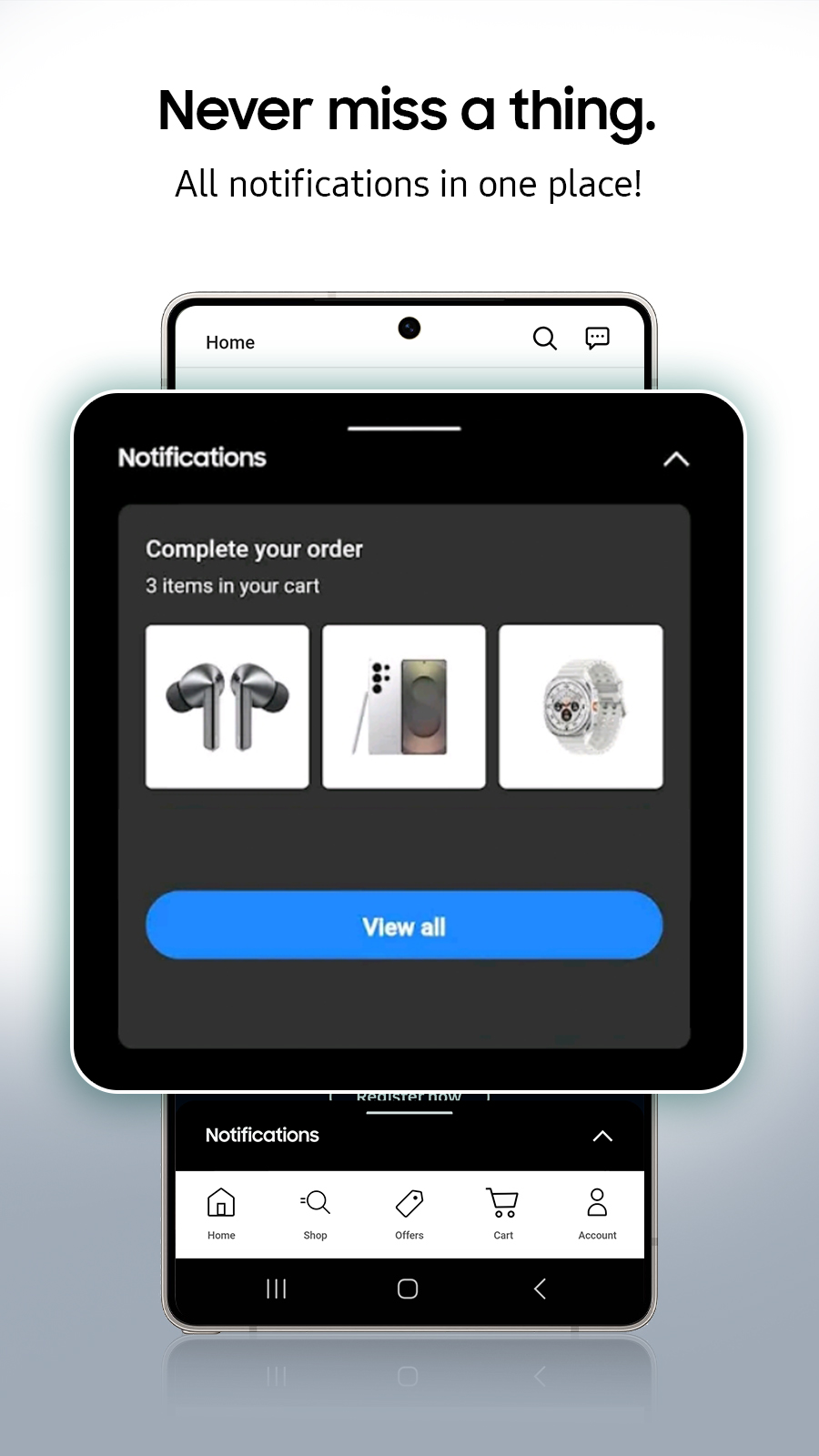اسکرین شات 6 برنامه Samsung Shop : Meet the New AI