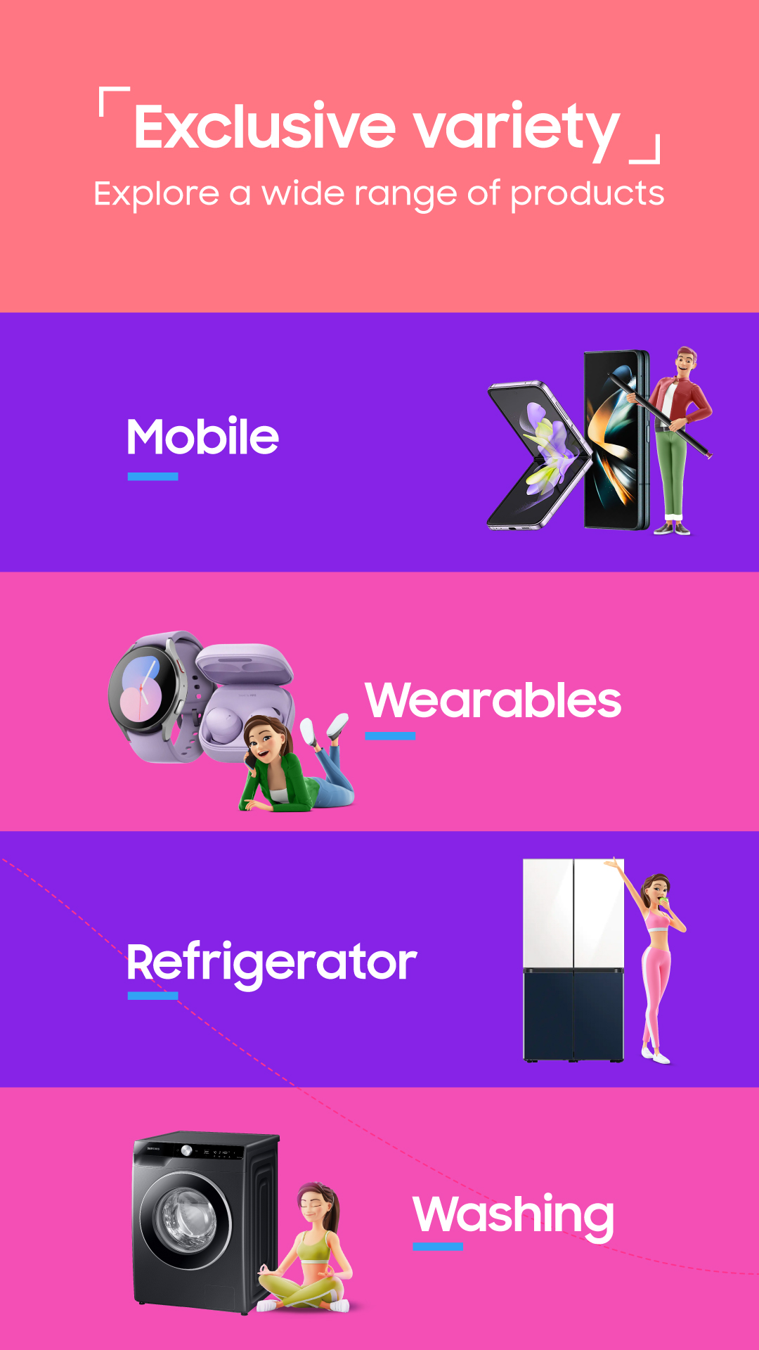 اسکرین شات 3 برنامه Samsung Shop : Meet the New AI