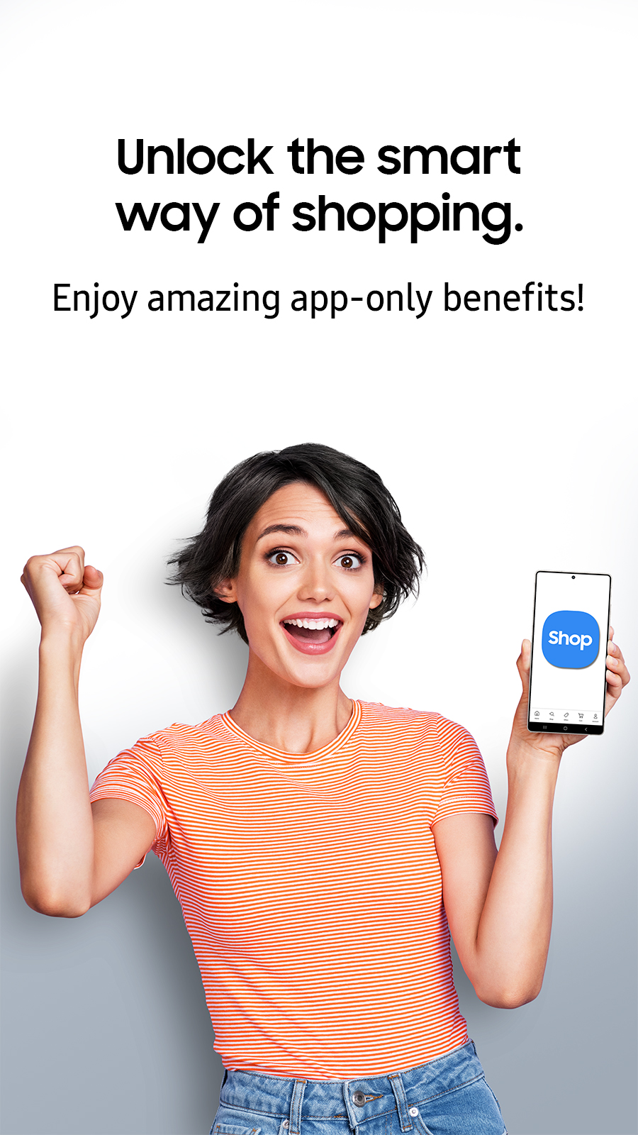 اسکرین شات 1 برنامه Samsung Shop : Meet the New AI