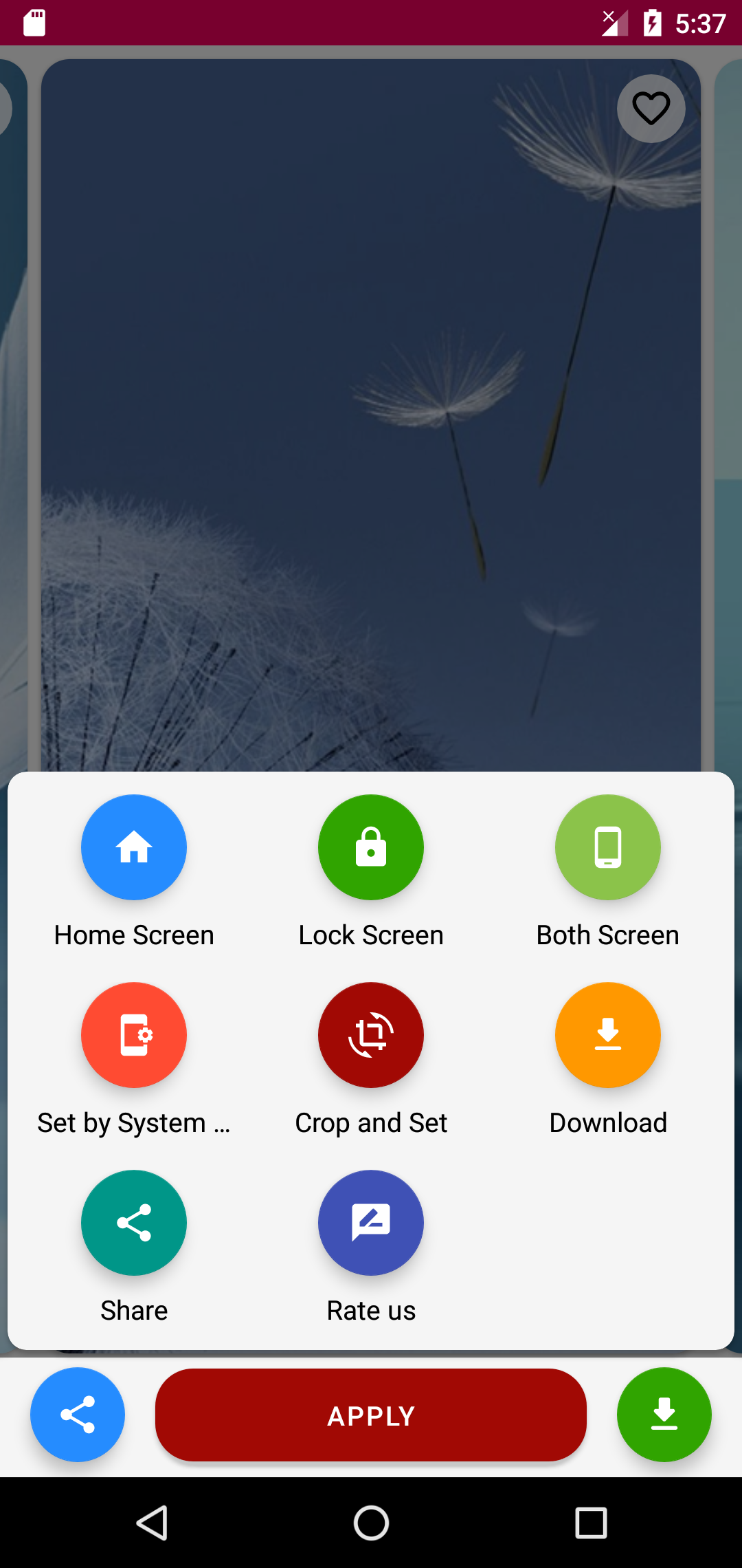 اسکرین شات 4 برنامه Wallpaper for Note Series