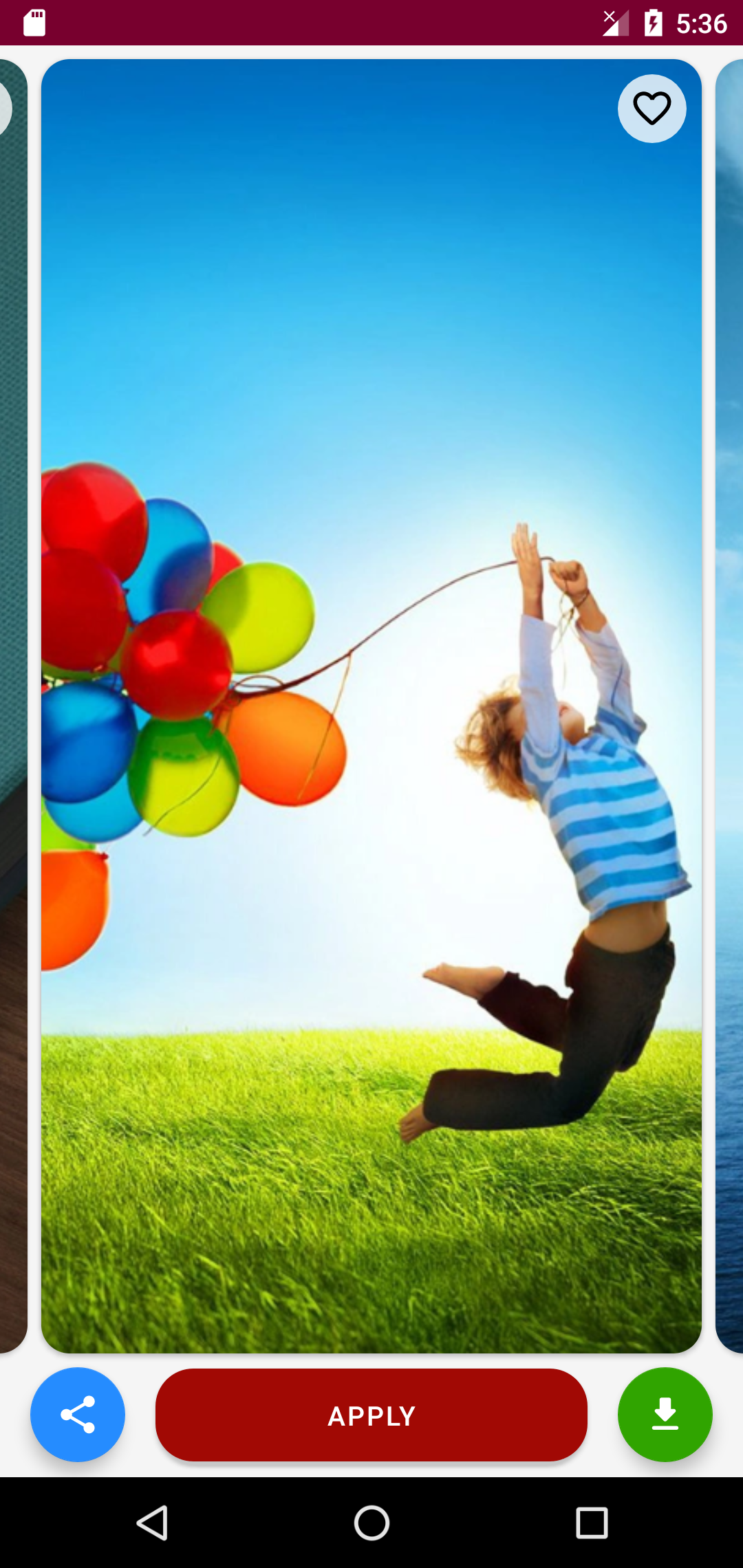 اسکرین شات 3 برنامه Wallpaper for Note Series