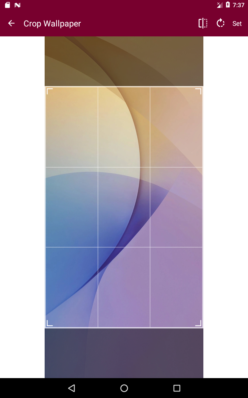 اسکرین شات 5 برنامه Wallpaper for J Series