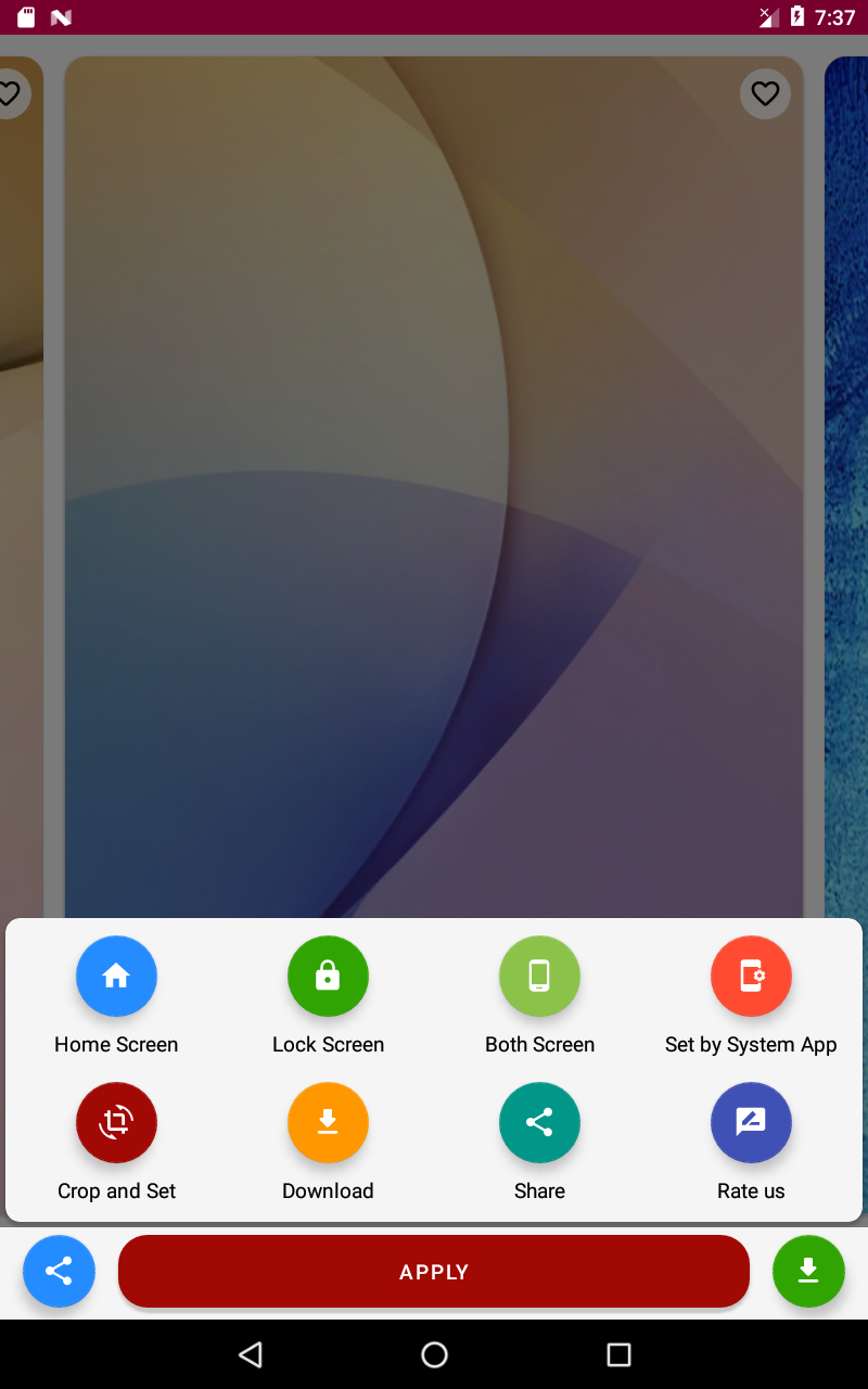 اسکرین شات 4 برنامه Wallpaper for J Series