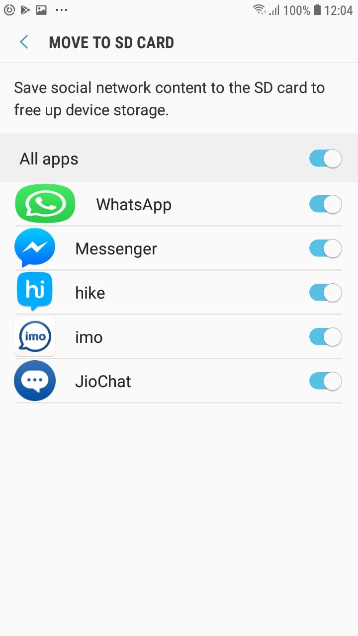 اسکرین شات 3 برنامه Storage Saver