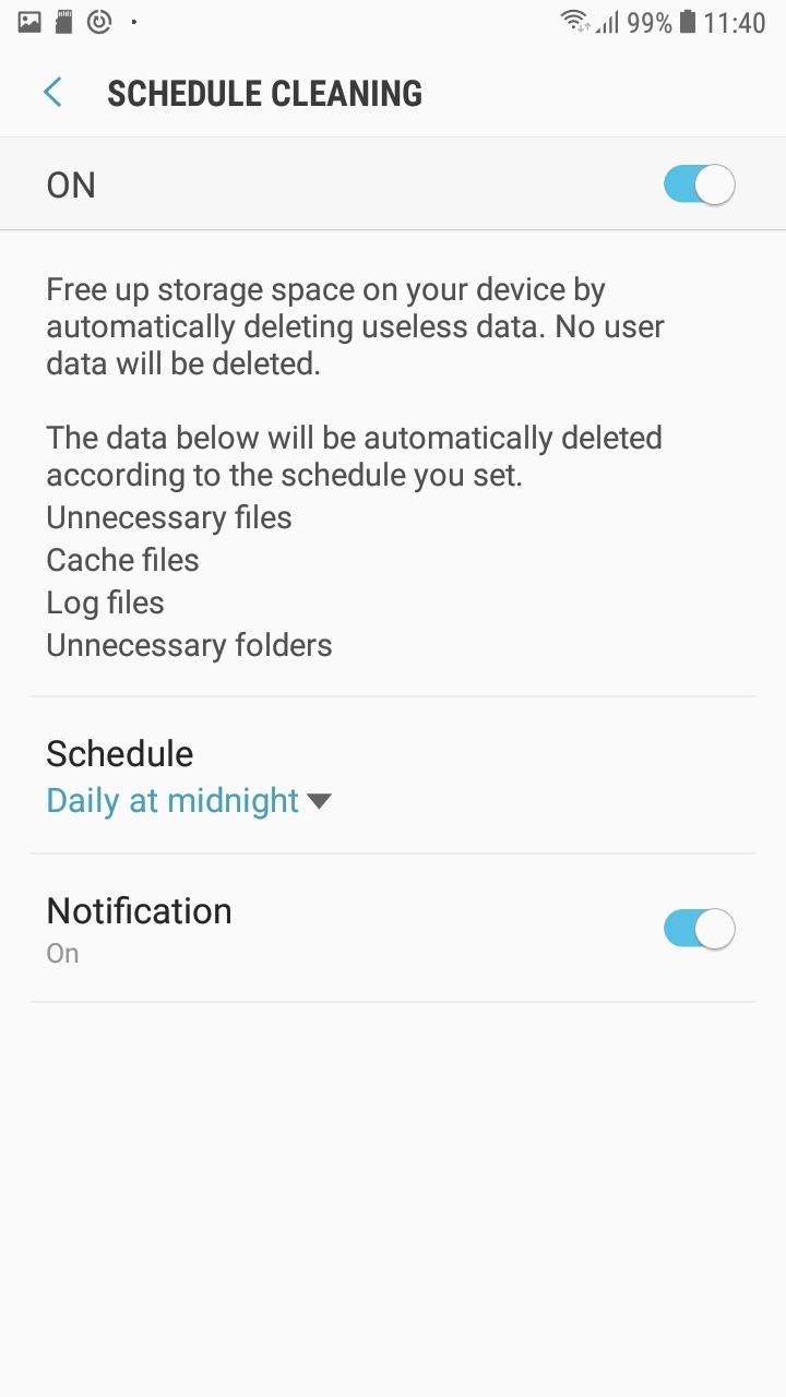 اسکرین شات 8 برنامه Storage Saver