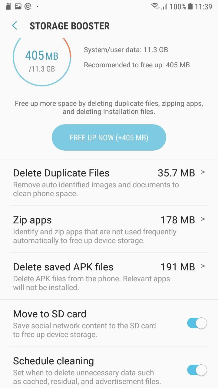 اسکرین شات 2 برنامه Storage Saver