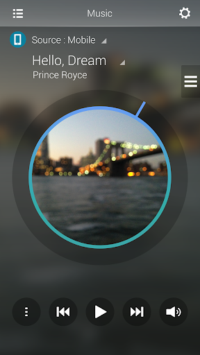 اسکرین شات 1 برنامه Audio Remote