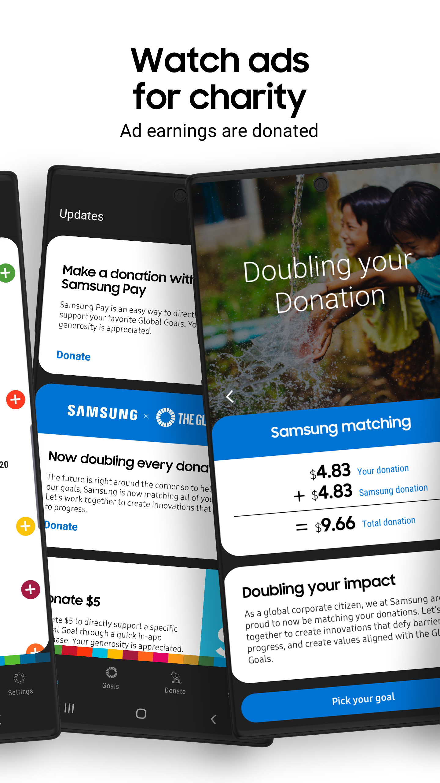 اسکرین شات 3 برنامه Samsung Global Goals