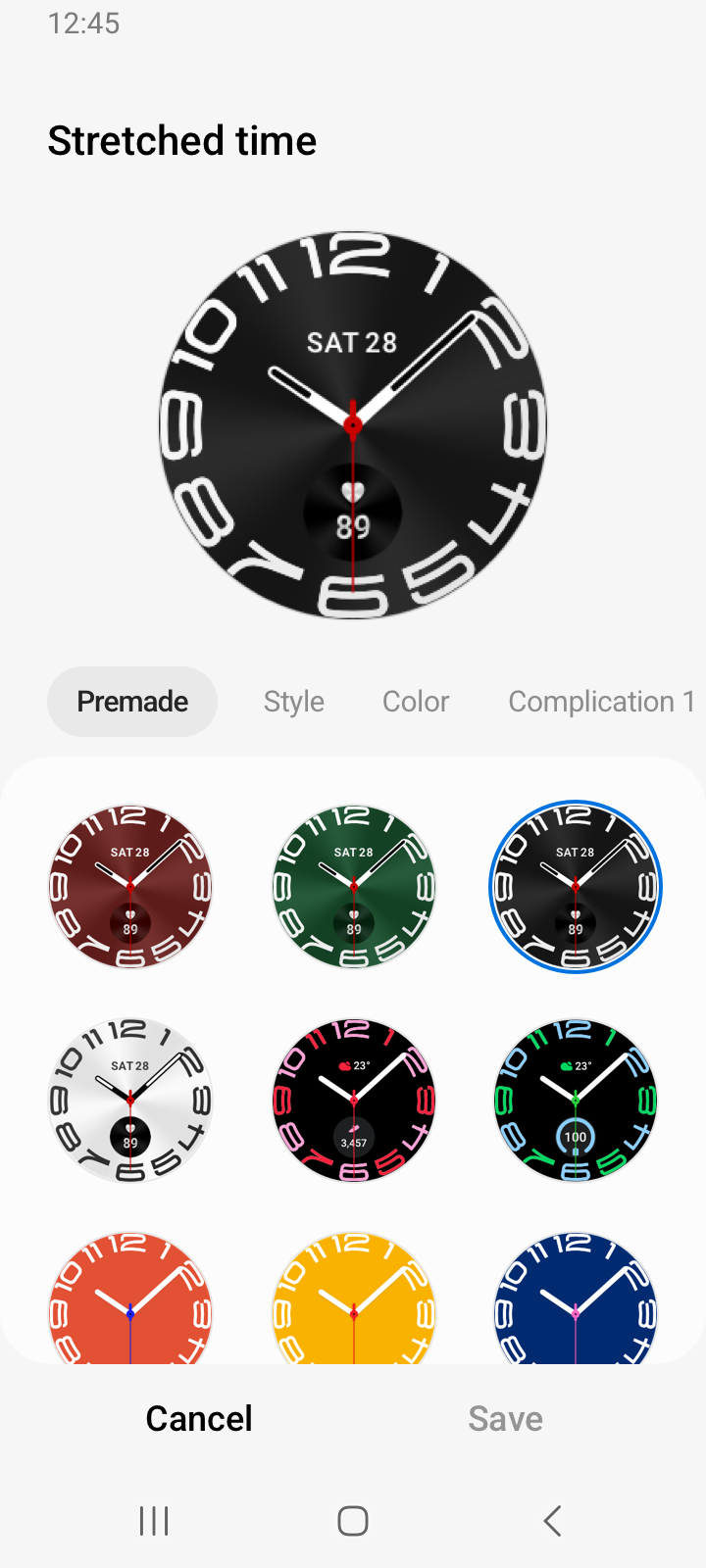 اسکرین شات 5 برنامه Galaxy Watch6 Plugin