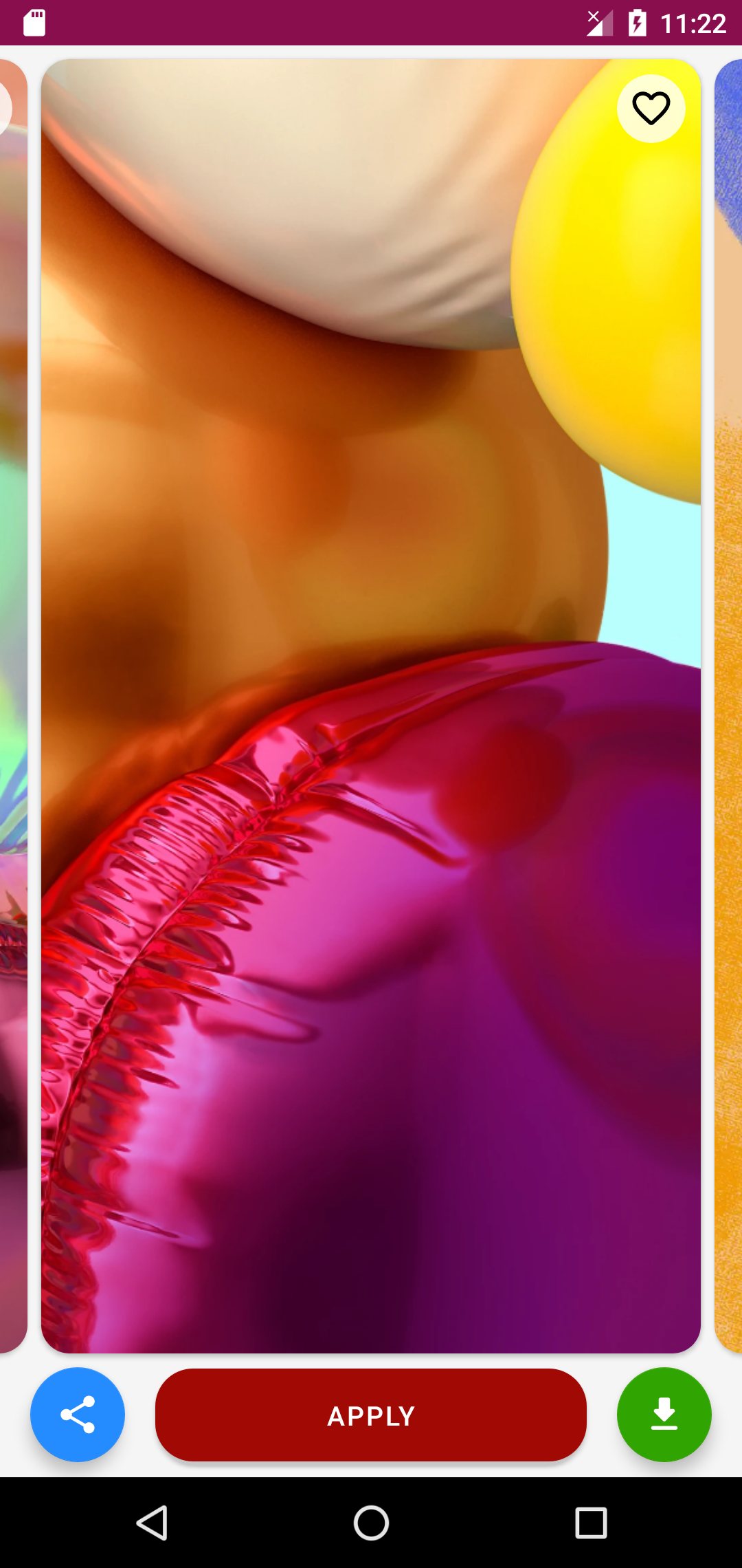 اسکرین شات 3 برنامه Wallpapers for A51,A8