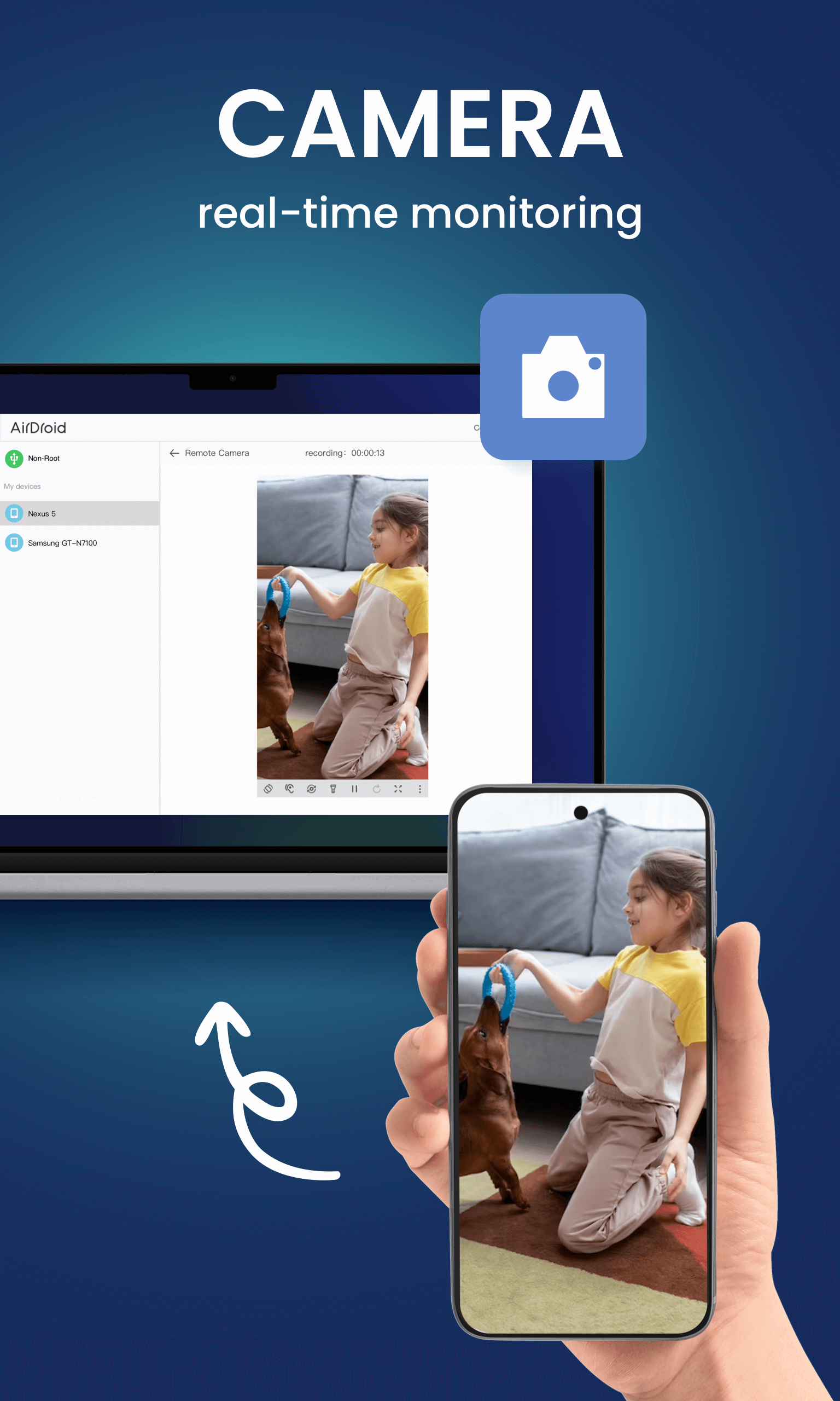 اسکرین شات 6 برنامه ایردروید (airdroid)