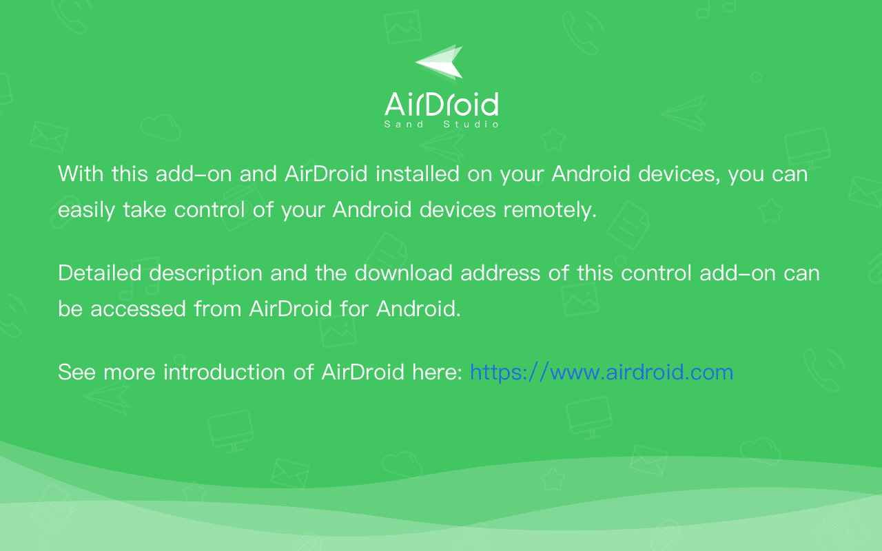 اسکرین شات 3 برنامه AirDroid Control Add-on