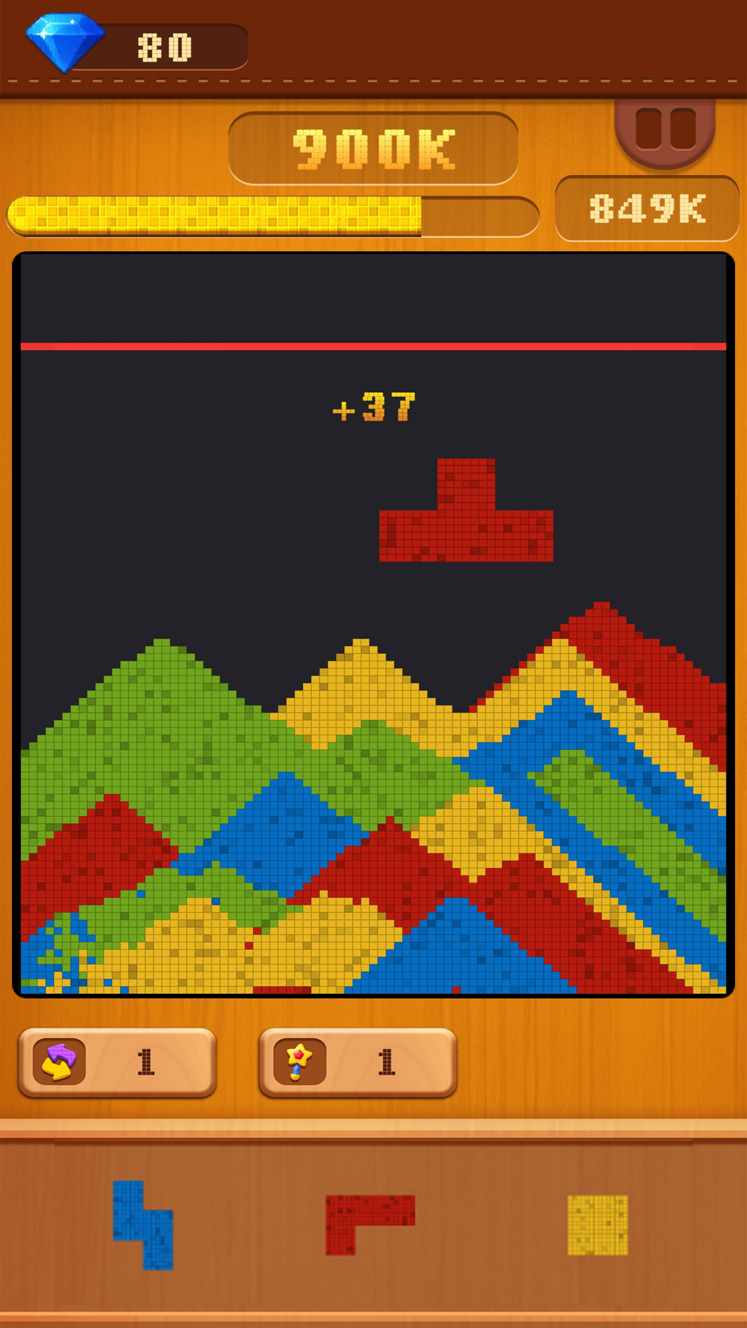 اسکرین شات 4 بازی Sand Block Jam