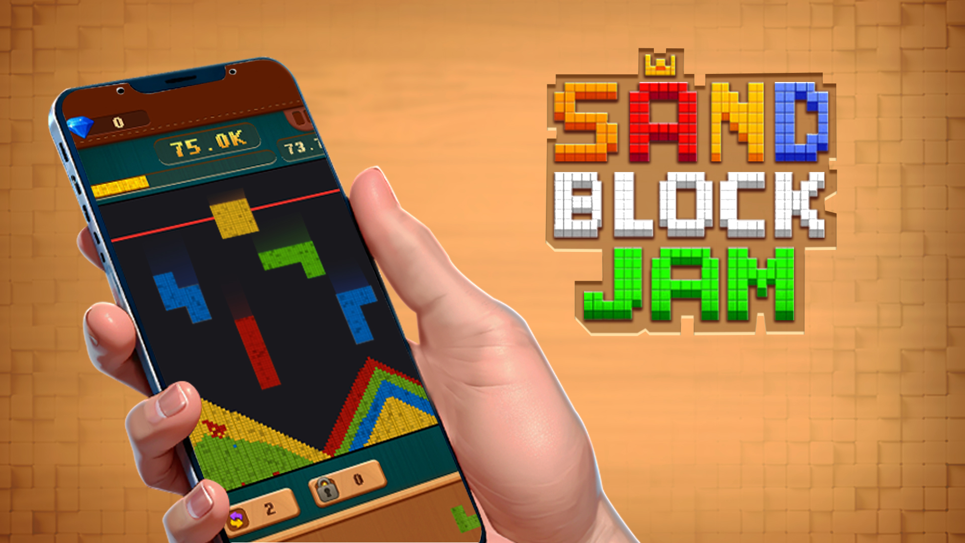 اسکرین شات 8 بازی Sand Block Jam