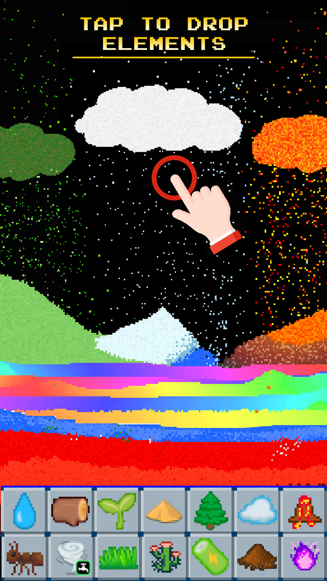 اسکرین شات 5 بازی Sandbox Powder Alchemy Element