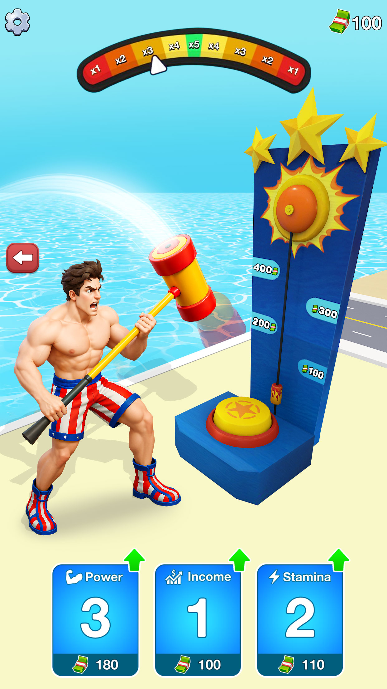 اسکرین شات 3 بازی Gym Clicker Hero: Idle Muscles