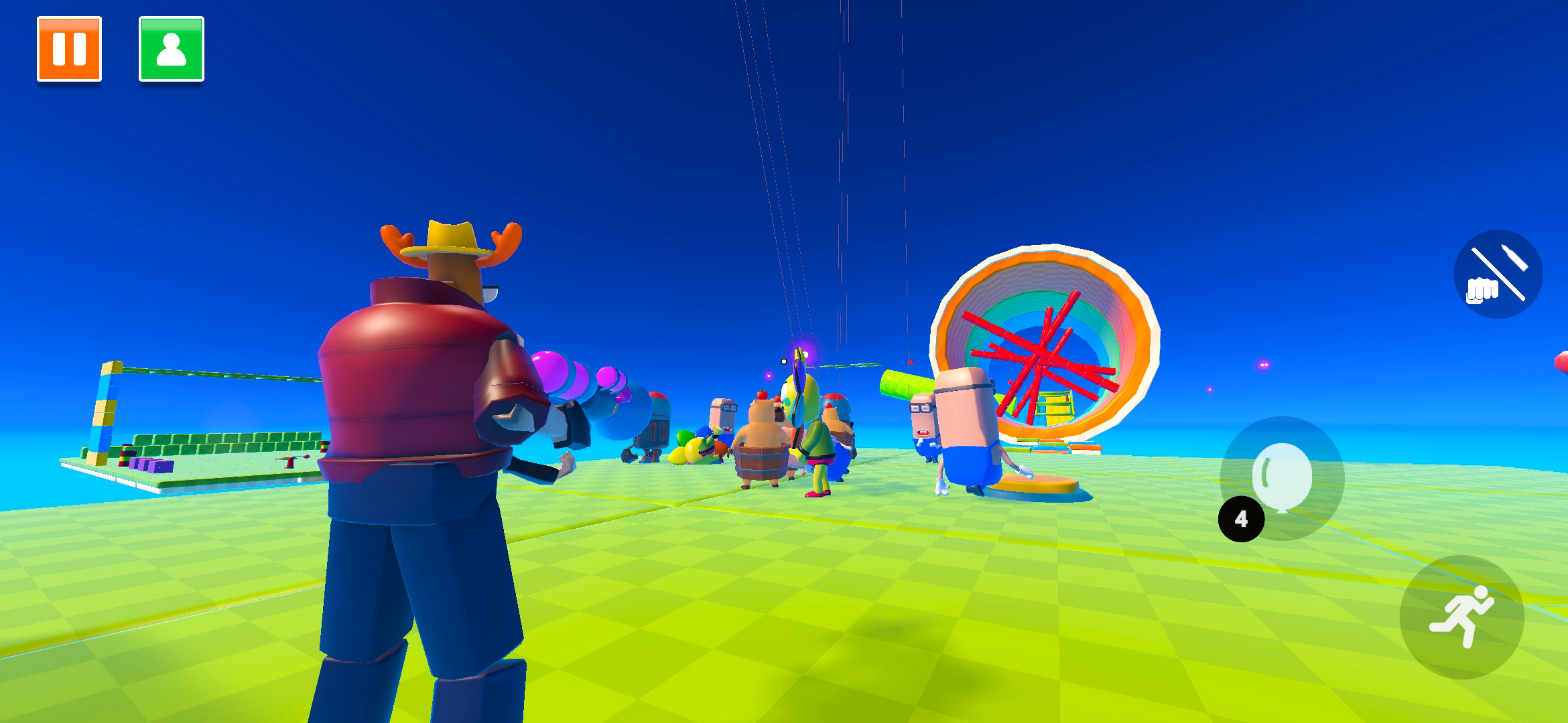 اسکرین شات 8 بازی Ragdoll Arena Party