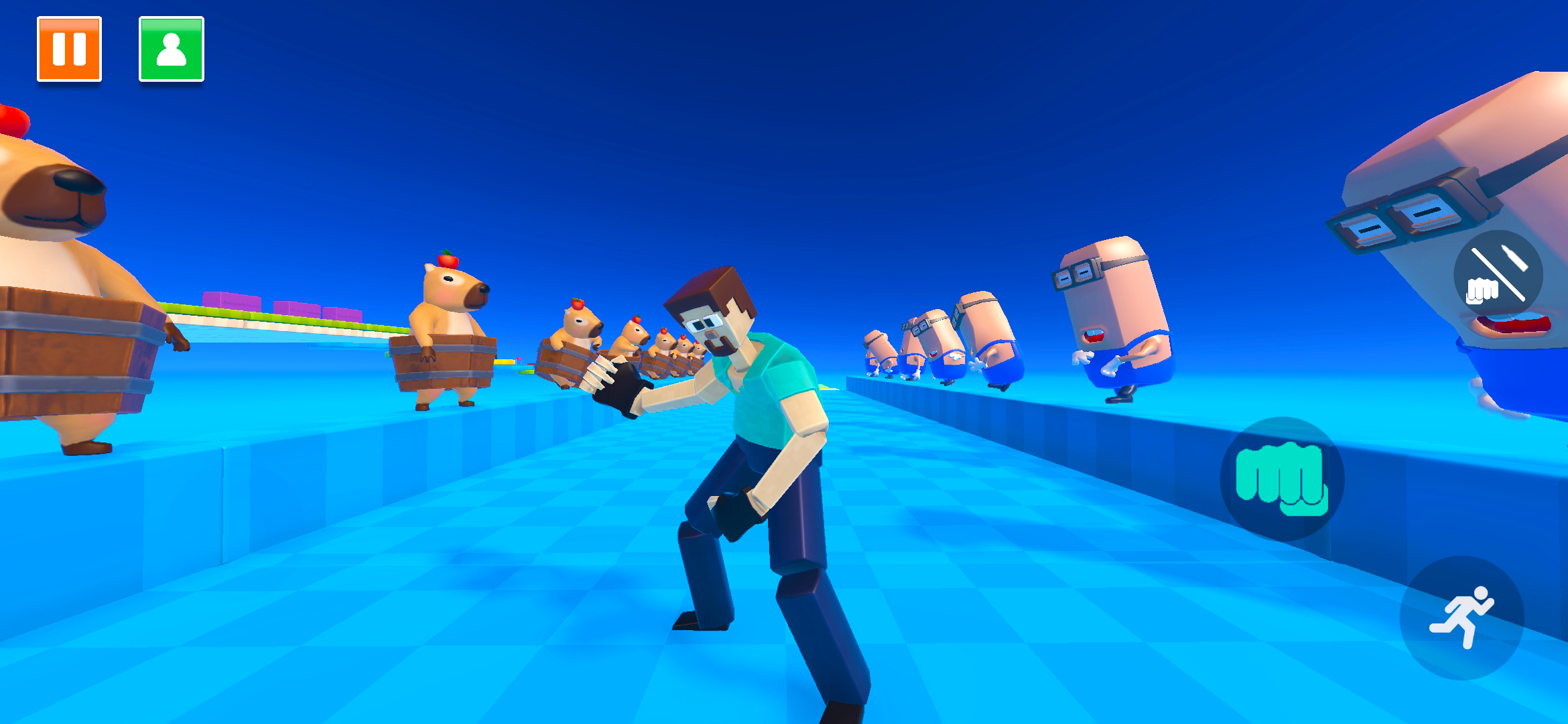 اسکرین شات 1 بازی Ragdoll Arena Party