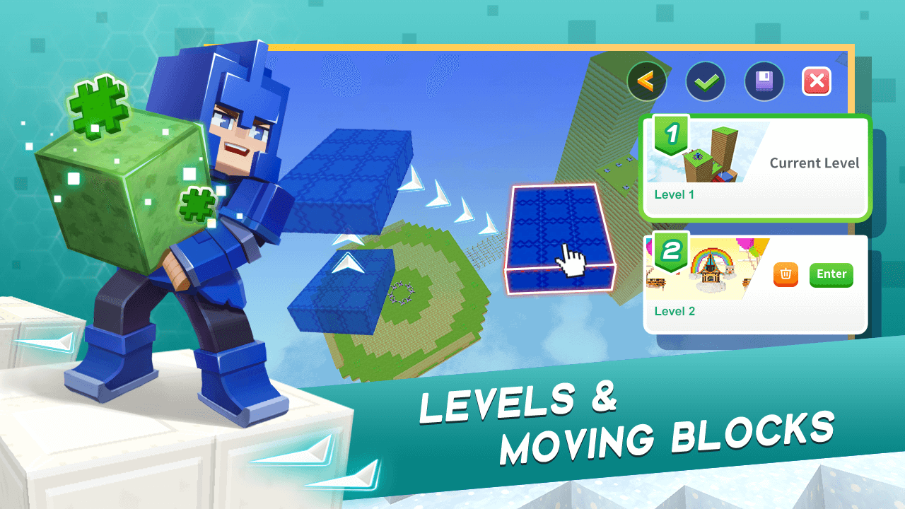 اسکرین شات 4 برنامه Blockman Editor