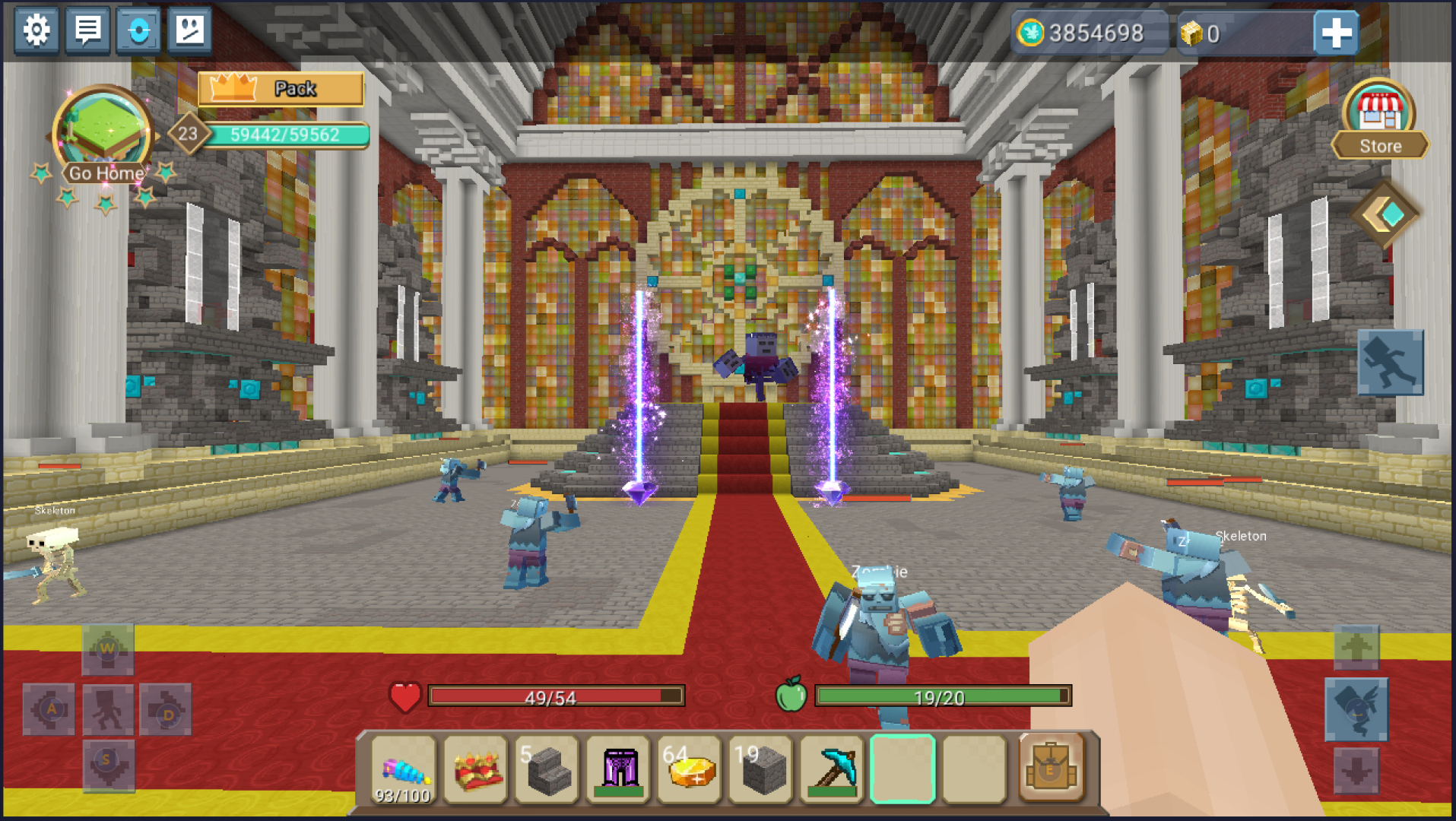 اسکرین شات 3 بازی Islandcraft for Skyblock