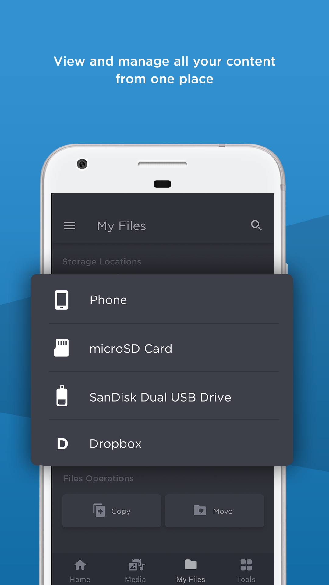 اسکرین شات 1 برنامه SanDisk Memory Zone