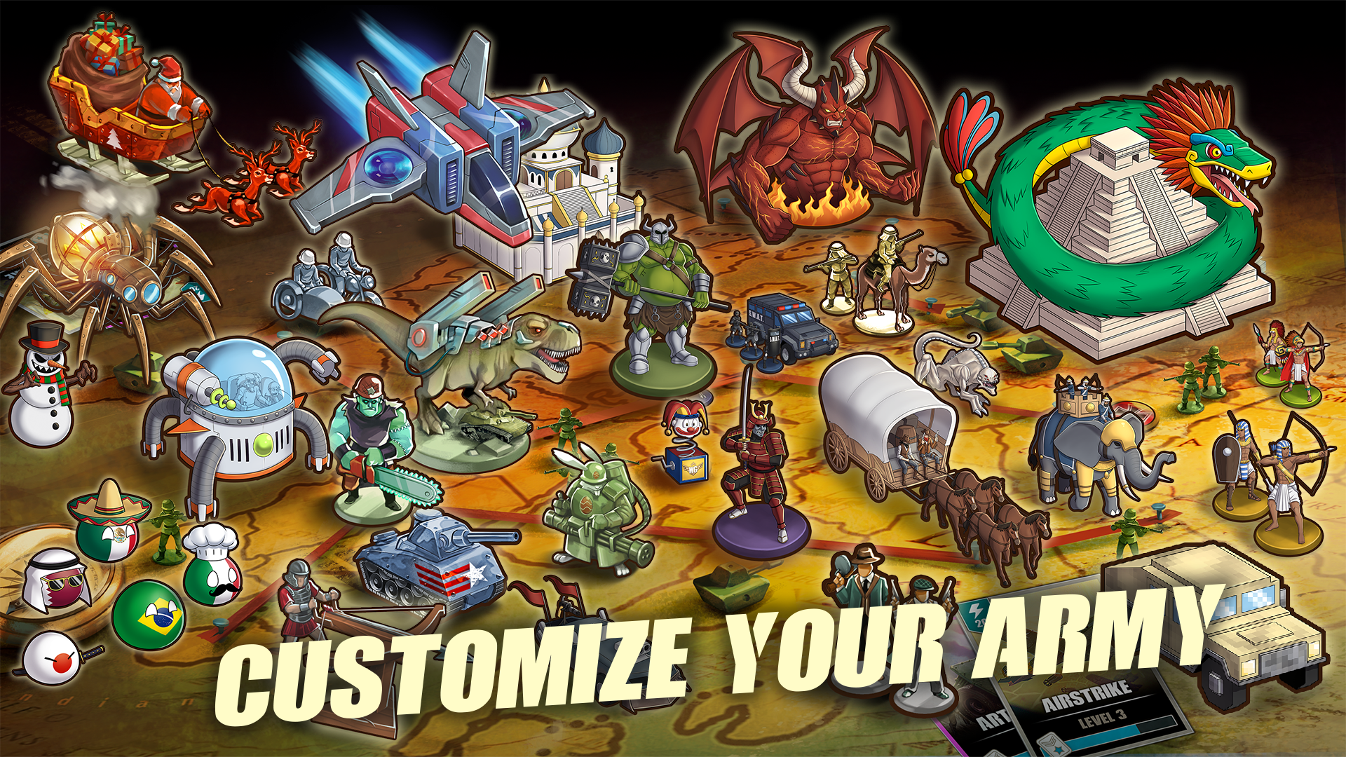 اسکرین شات 5 بازی Risk of war - Wartime Glory