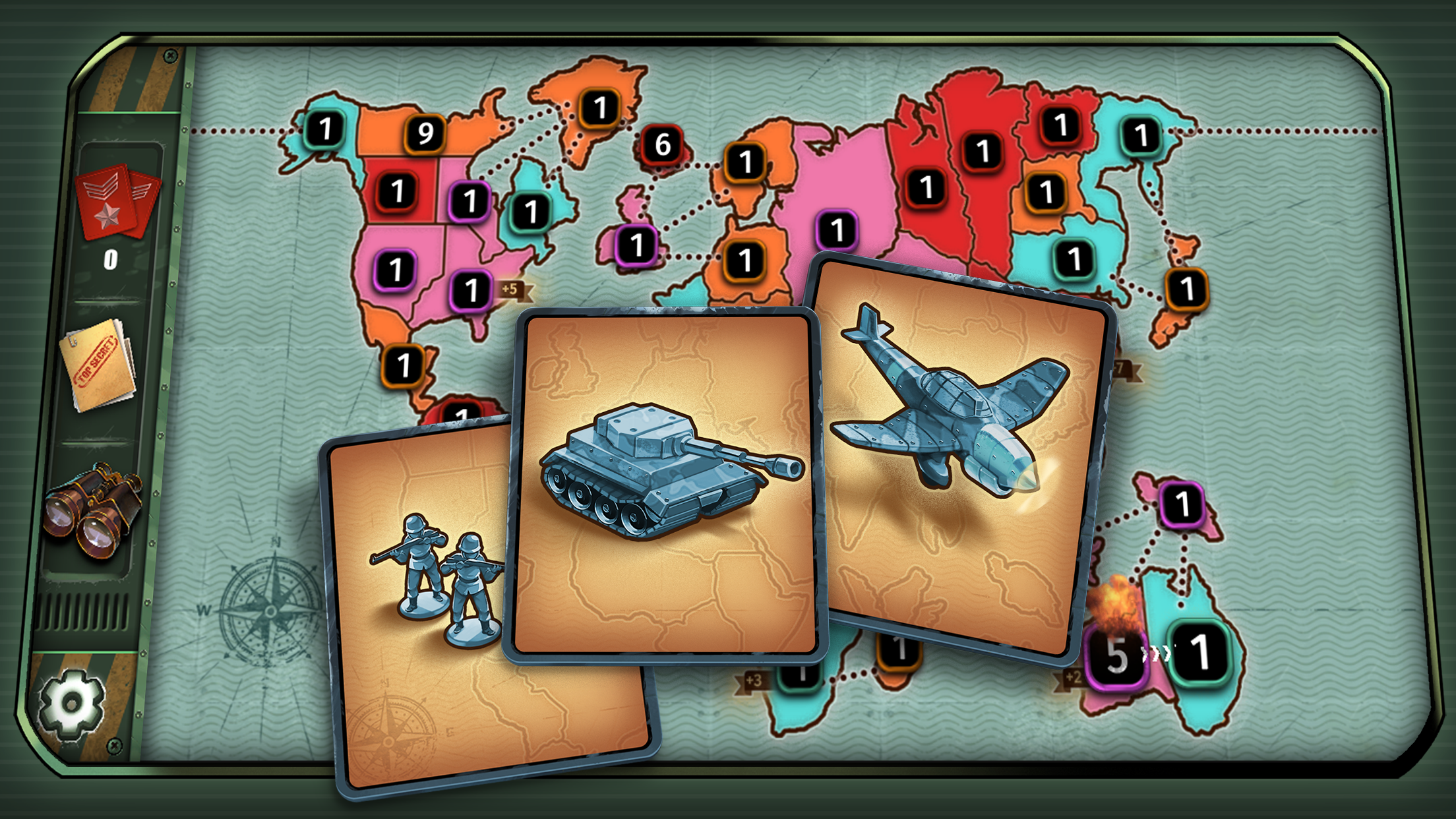 اسکرین شات 4 بازی World Conquest: Offline Game
