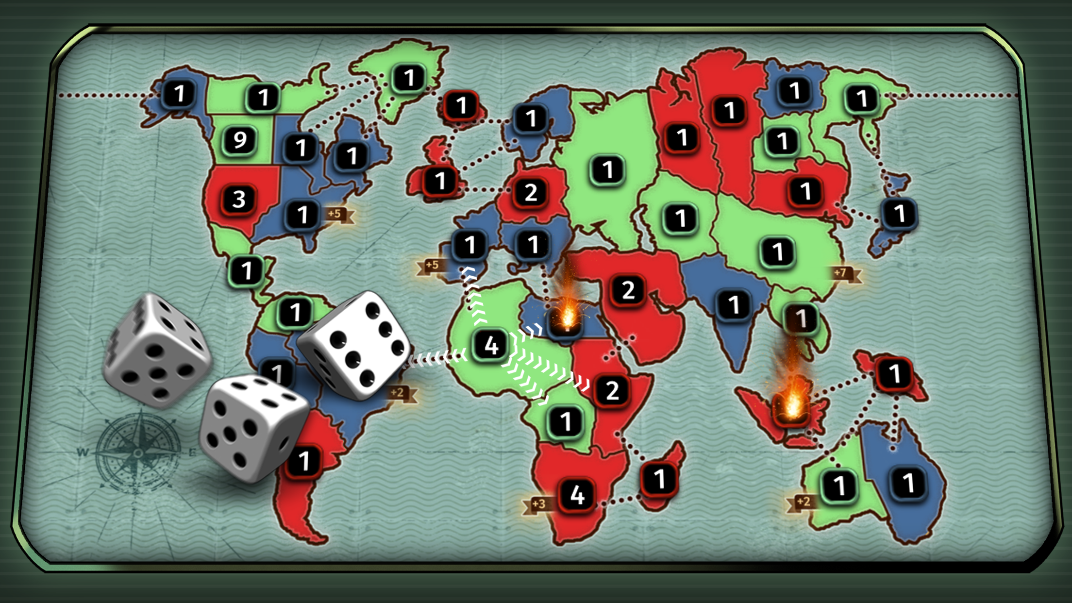 اسکرین شات 1 بازی World Conquest: Offline Game