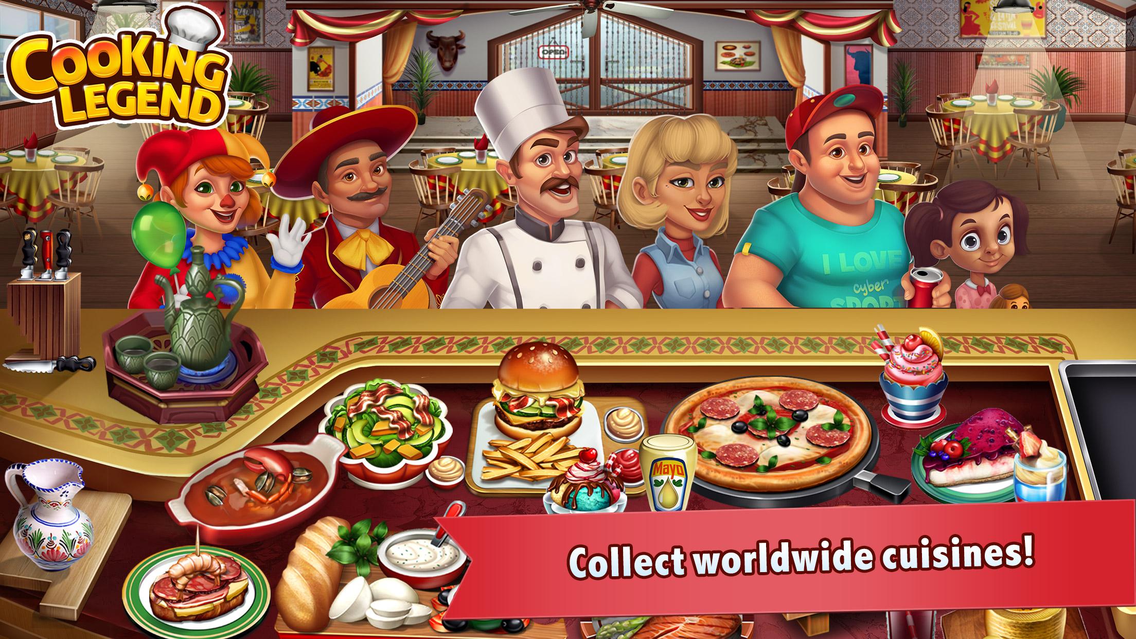 اسکرین شات 3 بازی Cooking Legend Fun Restaurant