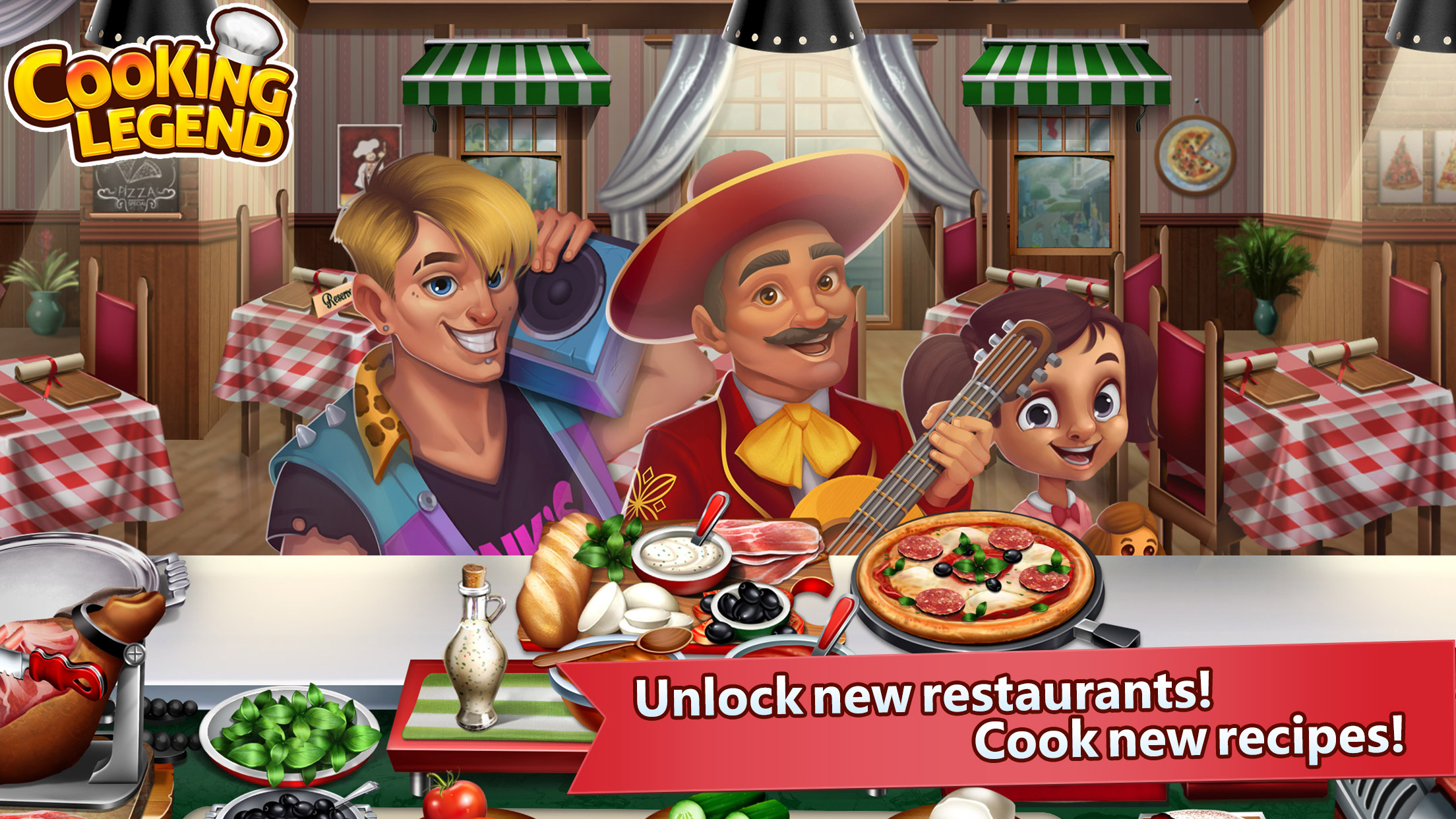 اسکرین شات 5 بازی Cooking Legend Fun Restaurant