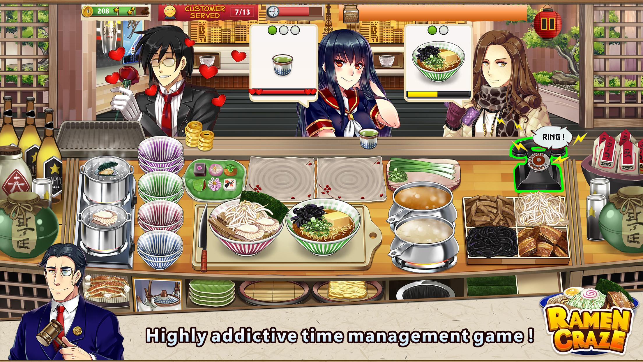 اسکرین شات 1 بازی Ramen Craze - Fun Kitchen Cook