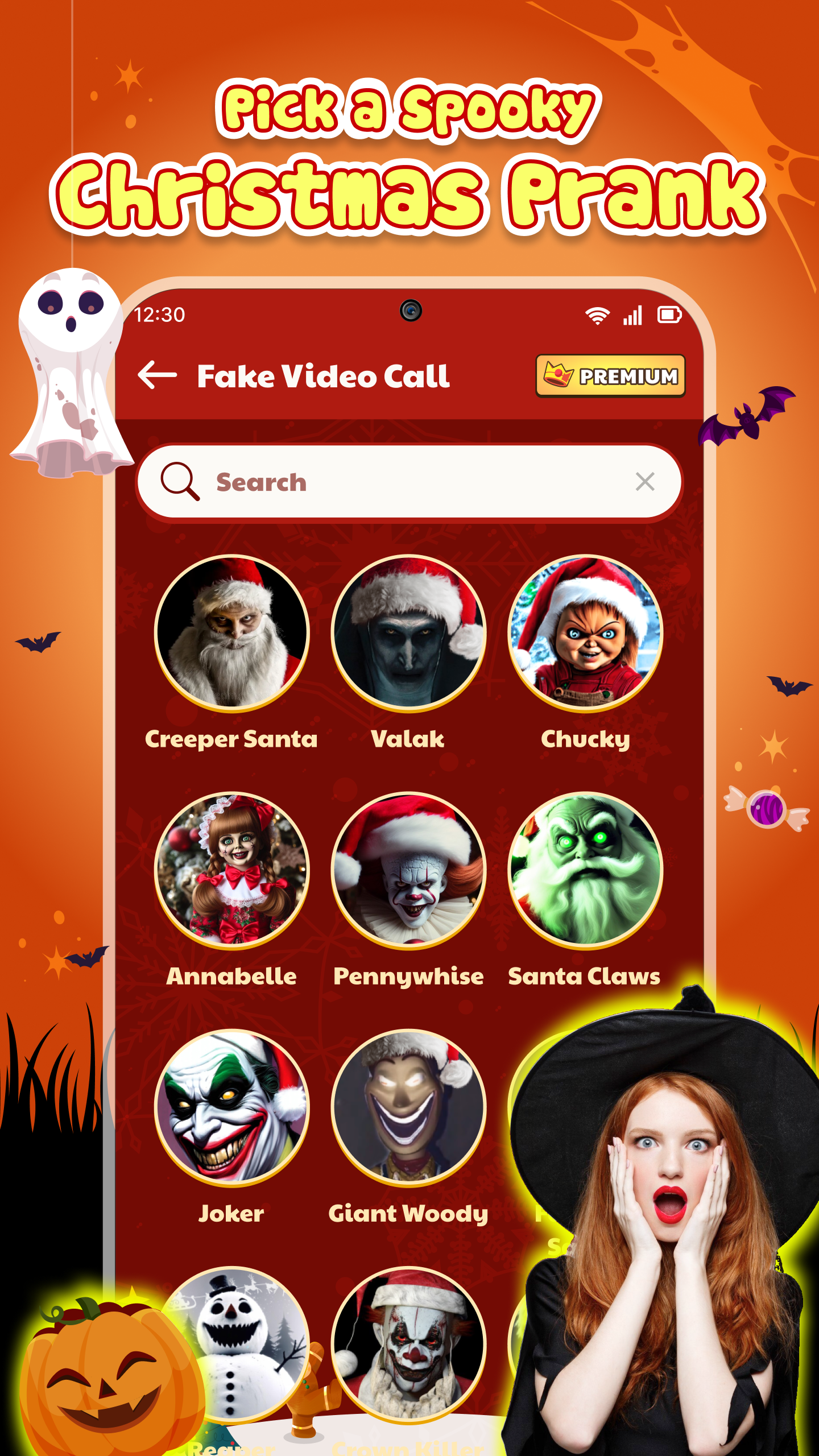 اسکرین شات 6 برنامه Call Santa Claus & Prank Call