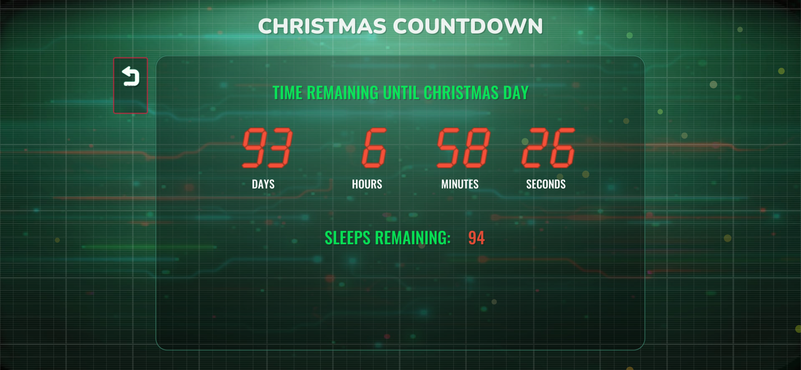 اسکرین شات 3 برنامه Santa Tracker -  (simulated)