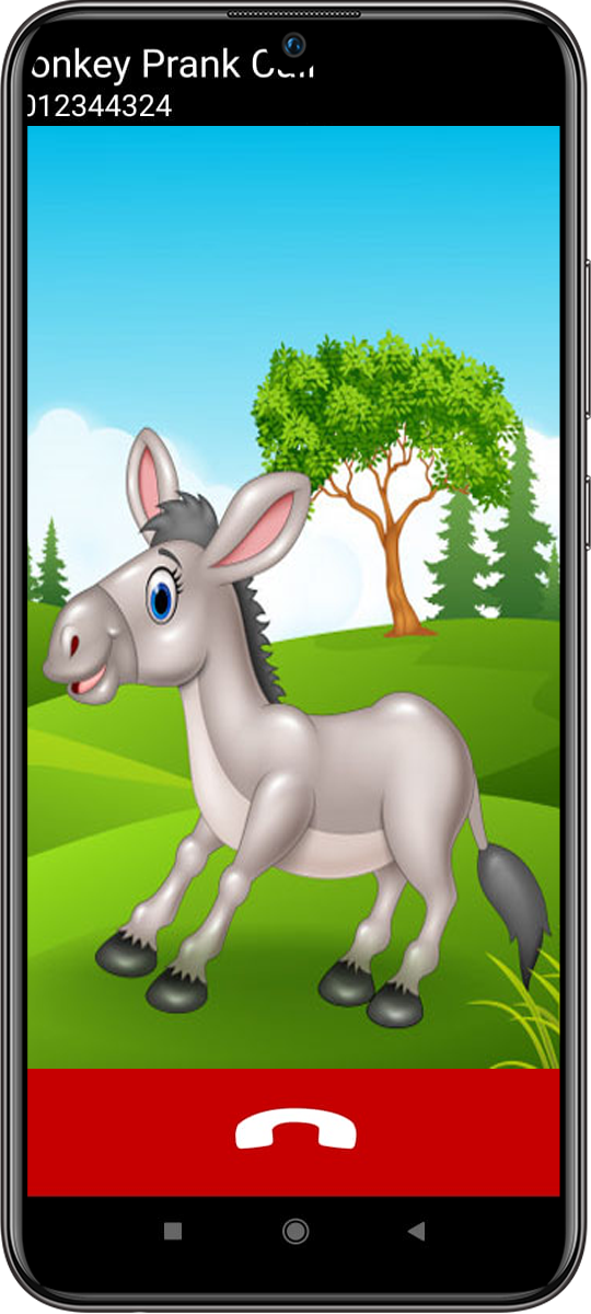 اسکرین شات 4 بازی Fake Call Donkey Game