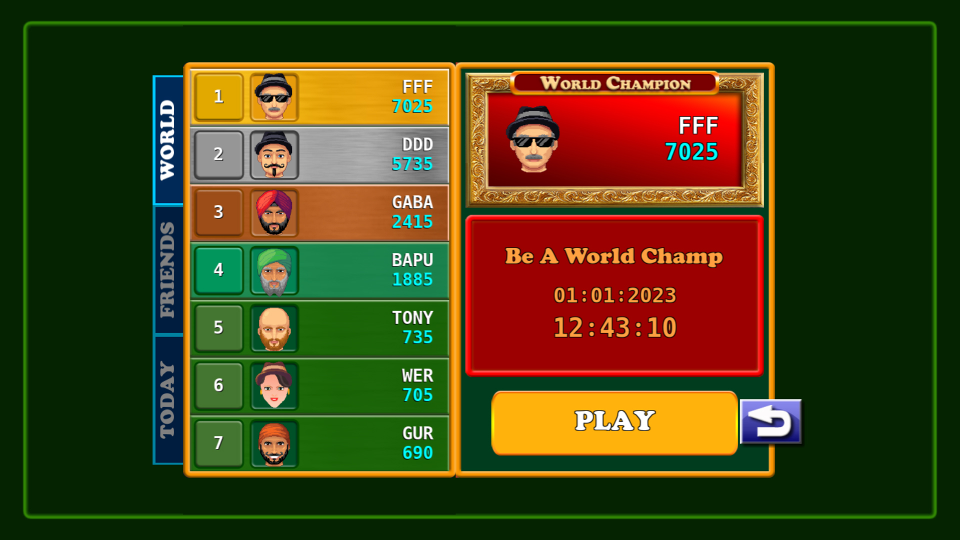 اسکرین شات 1 بازی Card Game Coat : Court Piece