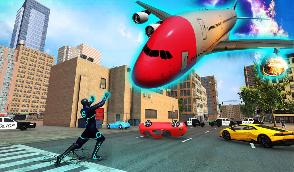 اسکرین شات 2 بازی Black Hole Superhero Fighter