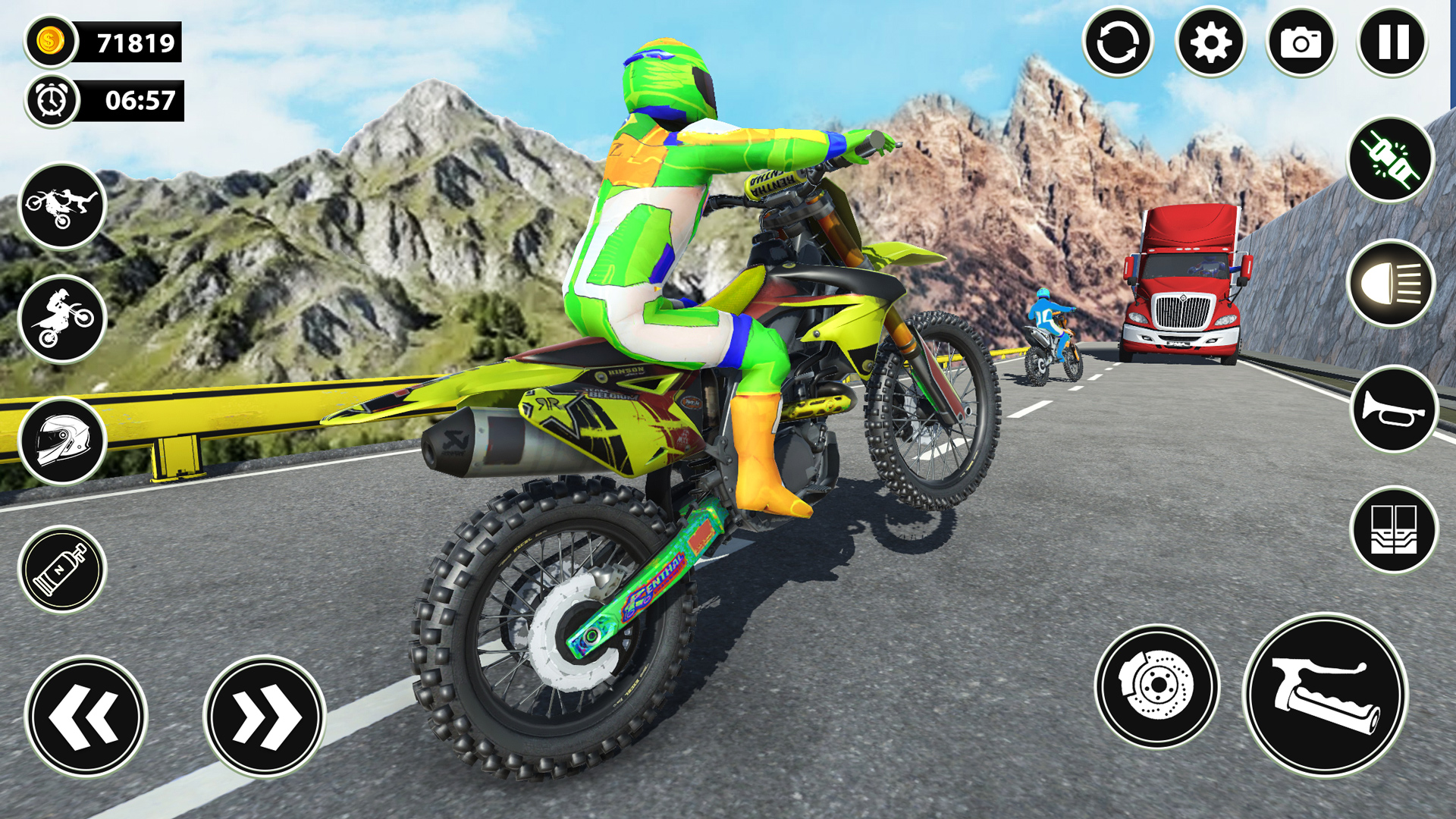اسکرین شات 4 بازی Bike Race - Dirt Racing Games