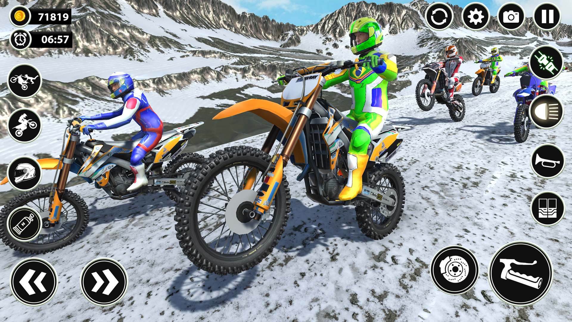 اسکرین شات 3 بازی Bike Race - Dirt Racing Games