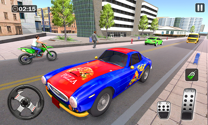اسکرین شات 4 بازی Pizza Delivery Games 3D