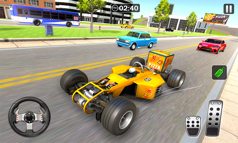 اسکرین شات 5 بازی Pizza Delivery Games 3D