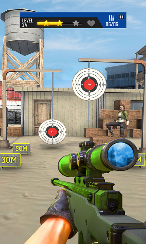 اسکرین شات 4 بازی Target Shooting Gun Range 3D