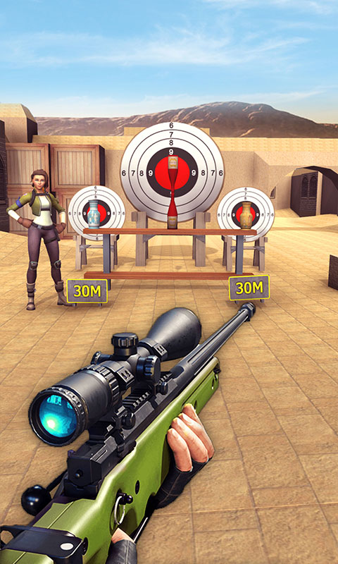 اسکرین شات 1 بازی Target Shooting Gun Range 3D
