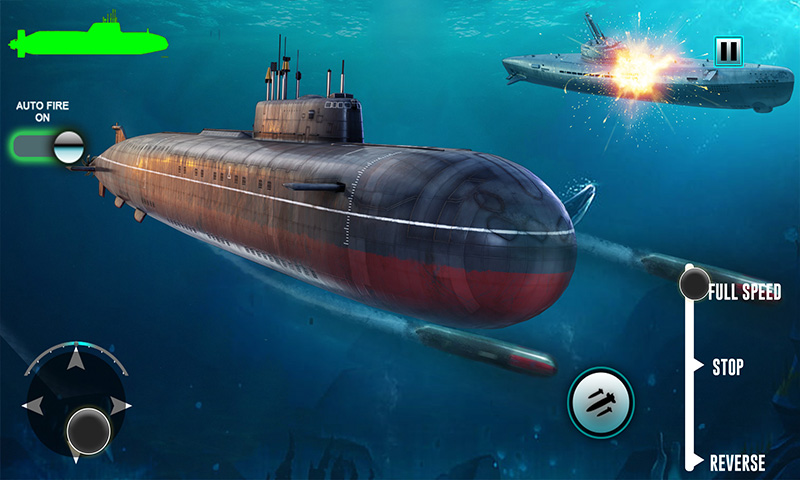 اسکرین شات 1 بازی Submarine War Zone WW2 Battle