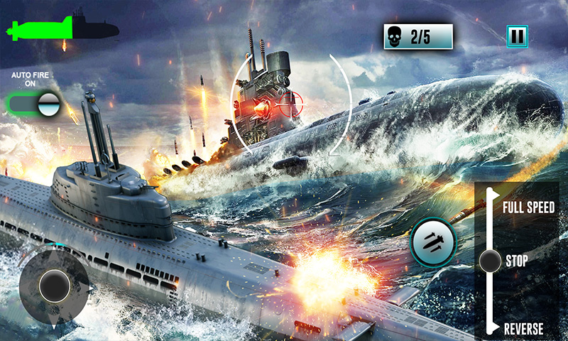 اسکرین شات 4 بازی Submarine War Zone WW2 Battle