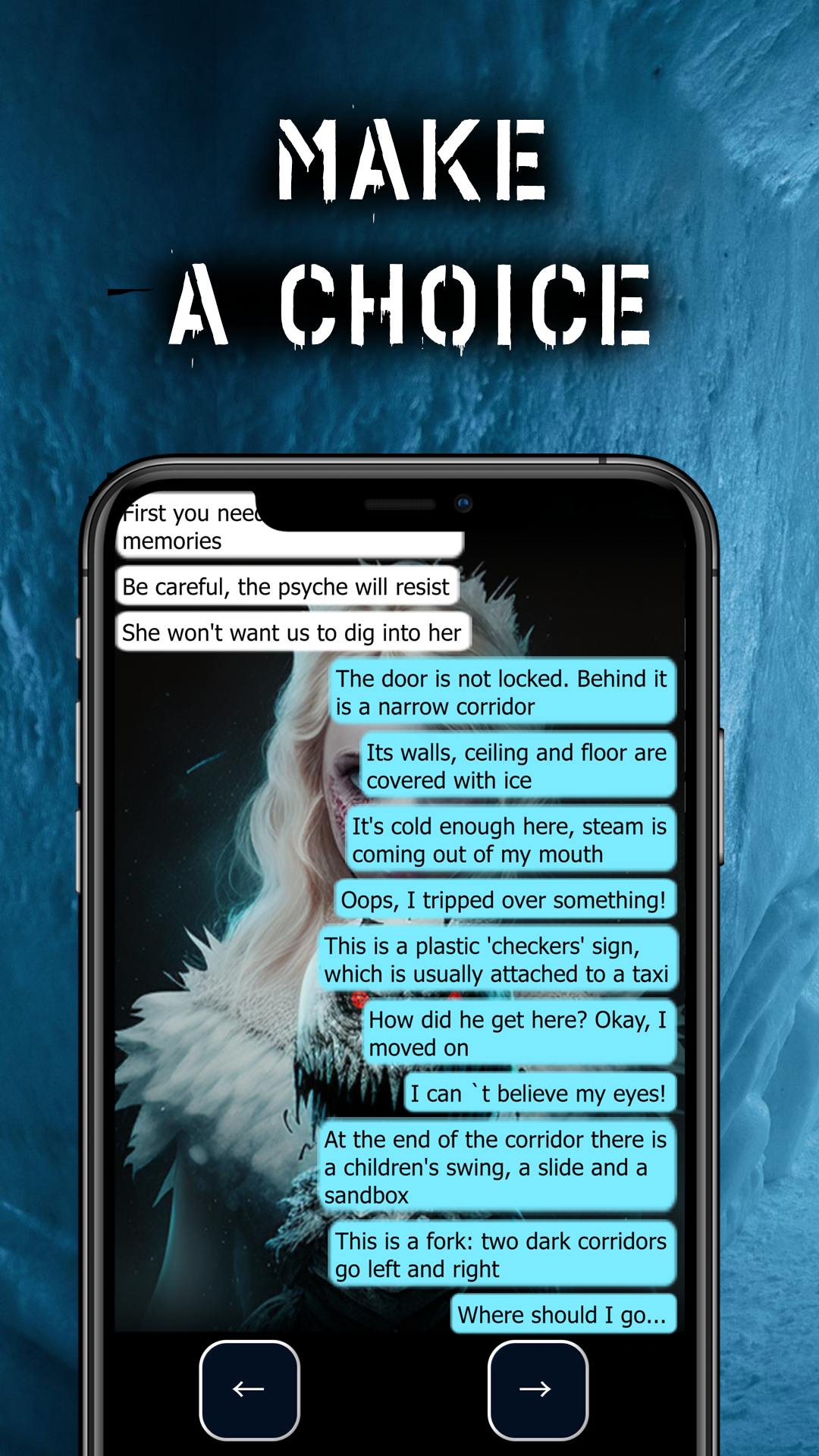 اسکرین شات 3 برنامه Scary Chat Story: Alexandra 6